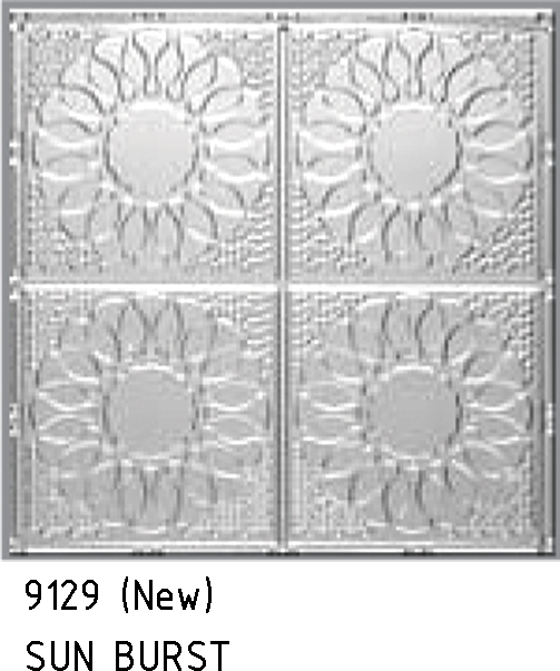 Embossed Ceiling Tiles.  Tin Ceiling Tiles